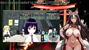 Night Fox Kodama's Explosive Paco Paco Train Live Play - Touching Naughtily Inside the Car