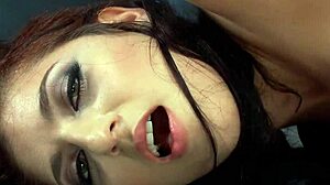 i can't stop watching this ebony and brunette slut work a dildo with a wild machine!