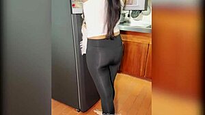 Real homemade chat with stepsister turned super hot 😏