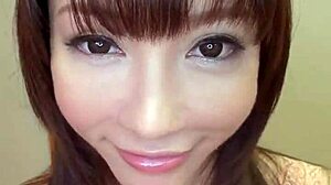 Japanese beauty with big tits on display