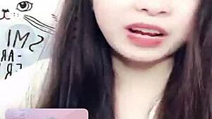 Jin Xinh Bunny says, Watch my full face live show while we chat?