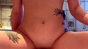 Squirt My Piss Over Towel And Bathtub In Naughty Pool Fetish