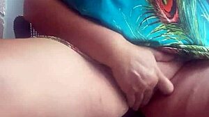 Fingering Shaved Pussy In Public For All To See
