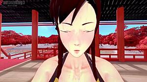 Flexible Chun-Li Gets Fucked Hard in Doggy Style POV from Street Fighter