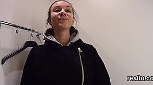 Ravishing Czech Teen 18+ Seduced in Hypermarket and Nailed in POV