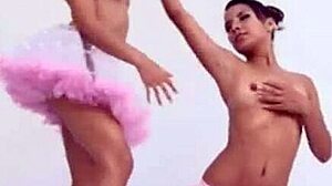 Little Lorie Licks Pussy In Ballet