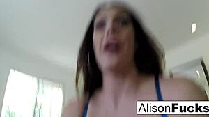 Alison tyler's solo self-shot masturbation adventure