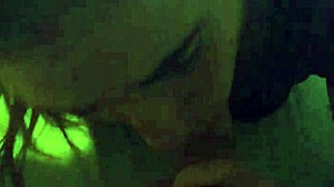 haley anthony gags on cock deep