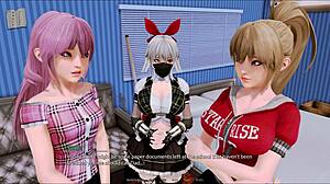 harem hotel game adventure