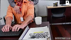 want to see this gay teen undressing for old man in xxx video?