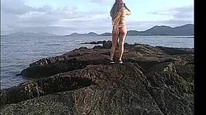 Blonde Latina Lives On The Magic Island In Brazil