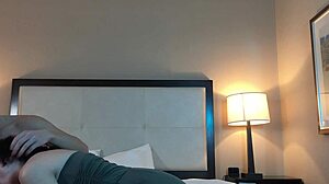 Hot petite 18+ woman with big ass and tattoo deepthroats cock.