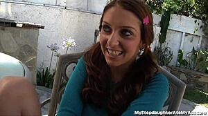 Dirty Teen Licks Stepfather's Tight Ass for Facial