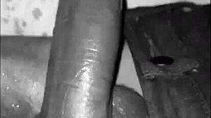 Chubby milf says, 'Watch me squirt on your huge cock'