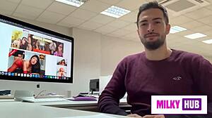 Divorced latina milf prostitute with big ass craves monster cock for hardcore fucking, milking tits in horny encounter