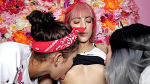 Latina Lesbians Fuck With Big Asses And Oral