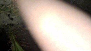 Married Fanny Flashes Ass Without Panties in Public Street!