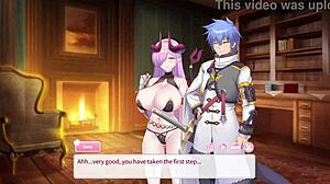 Doris tempts with her perfect pussy clamped on cock