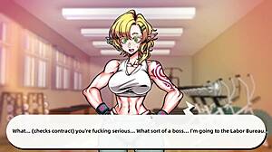 Lewd Gym 1 - A Sucubus Blowjob On Our First Day
