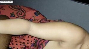 A big black cock, a surprise visitor encounter in a bedroom