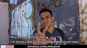 Latinleche: Straight Latino Paid to Ride Big Uncut Dick
