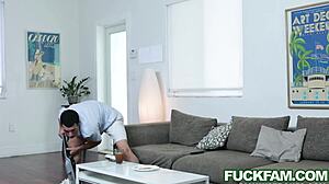 Destiny's Intense Emotions in Stepmom Cruz Threesome Deal