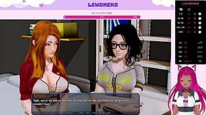 vtuber lewdneko dives into harem hotel part 21 with maid and slave elements