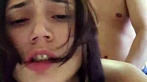 Can this Latina handle big cock in her ass until she squirts?