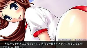 I explore Marie's legend in this outdoor hentai game with masturbation