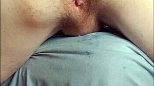 Young Twink 18+ Boy Suggestively Uses Shampoo Bottle For Self-Pleasure