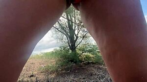 Caught her on all fours on the beach in Arraial. Intense doggy fuck with tattooed amateur!