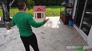 Hide, Seek, and Fuck Madison Wilde with GI Joey!