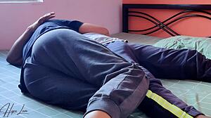 Mature milf fucks young neighbor roughly