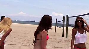 Intense Outdoor Blowjob By Real Teen 18+ Amateur In Bikini
