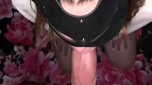 Amateur video captures sexy girlfriend in lingerie getting fucked for New Year celebration.