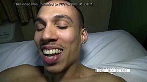 Puerto Rican rocks says, 'I'm fucking your mixed Lebanese pussy hard in the ghetto.'