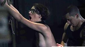 girl gets fucked rough by white cock in domination