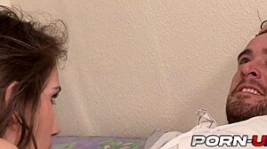 European babe Tina Blade sucks cock and rides in cowgirl for cumshot