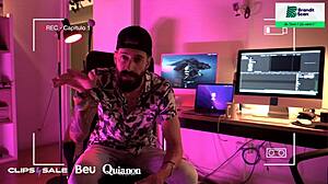 Cristian Cipriani's Master Class Features Dirty Talk And Masturbation In Classroom