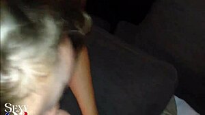 Fucking White Amateur Milf in Red Fishnet Body Suit!