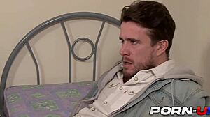 European babe Tina Blade sucks cock and rides in cowgirl for cumshot