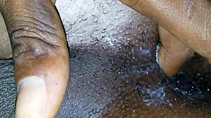 Vacation Turns Into Solo Fingering On Bed