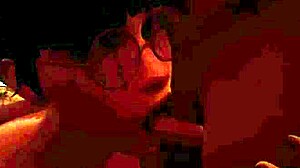 Shannon performs deepthroat, anal, and blowjob in interracial group creampie.