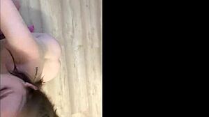 majestic brunette swallows a pulsating wiener whole, doesn't she?