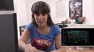 Nefry, Lol Pro Streamer, Turns Porn Model With Steamy Blowjob Action