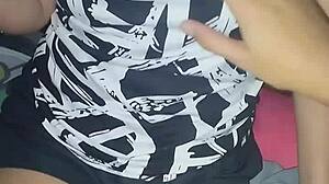 asian beauty begs for cumshot in her belly during missionary