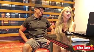 Sexy Black European Pornstar Camila Costa Pays With Monster Cock Pussy!