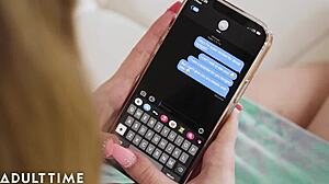 Harlow West Practices Deepthroat and Blowjob Before Losing Virginity in Cowgirl Ass Action!