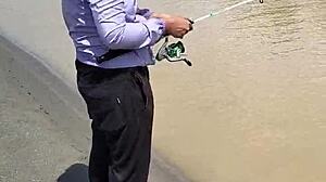 Colombian Fisherwoman Trades Fish for Big Cock Cumshot Deal