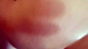 My husband pounds my ass hard in bed.